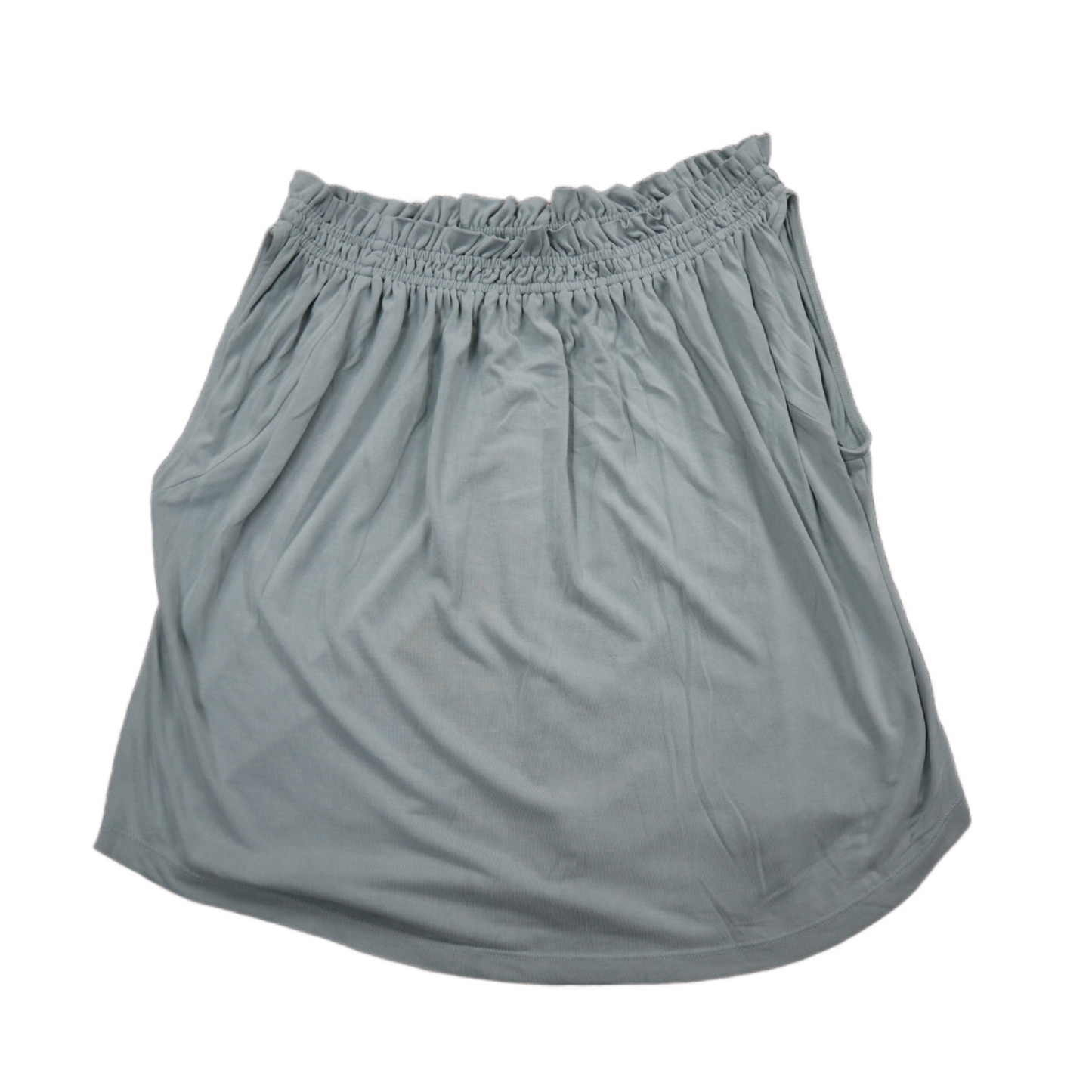 Lucky Brand Womens A Line Skirt Elastic Waist Pull Light Blue Size Small