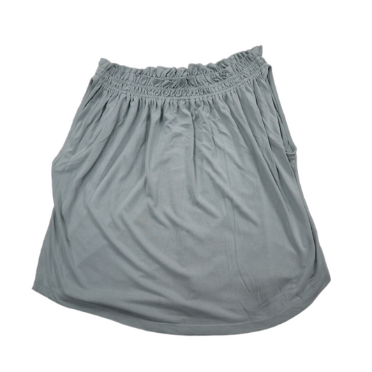 Lucky Brand Womens A Line Skirt Elastic Waist Pull Light Blue Size Small
