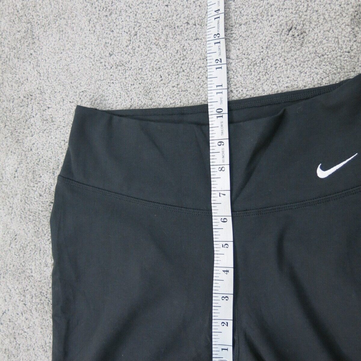 Nike Women Legging Dri Fit Running Wide Leg Elastic Waist Black Size Small