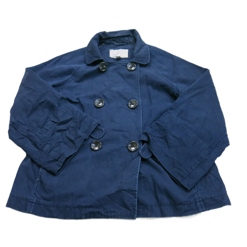 Old Navy Womens Pea Coat Double Breasted Long Sleeve Pockets Blue Size Large