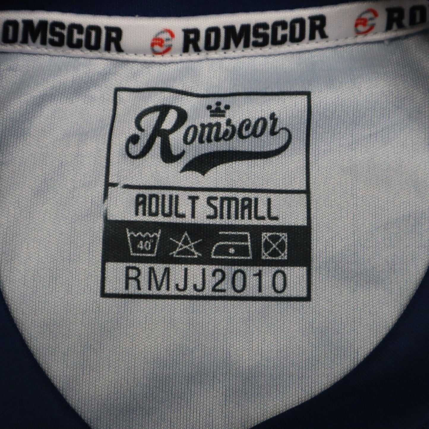 Romscor NBA Shirt Men s Small Blue Long Sleeves PATRIOTS Basketball Sports Shirt