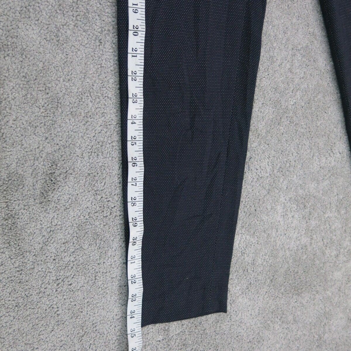 H&M Women Casual Pants Skinny High Rise Slash Pockets Black Size 2