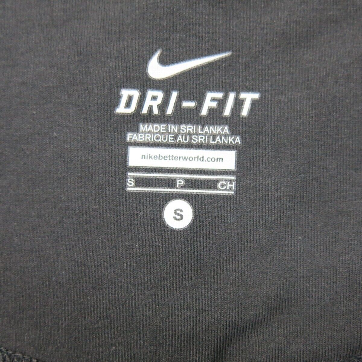 Nike Women Legging Dri Fit Running Wide Leg Elastic Waist Black Size Small
