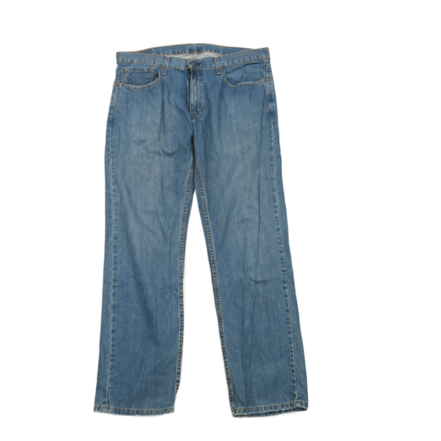Levis 559 Mens Jeans Straight Leg Denim Mid Rise Pockets Blue Size W36XL32