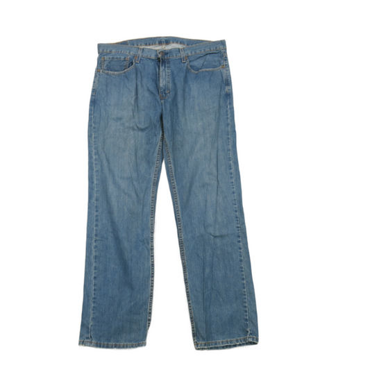 Levis 559 Mens Jeans Straight Leg Denim Mid Rise Pockets Blue Size W36XL32