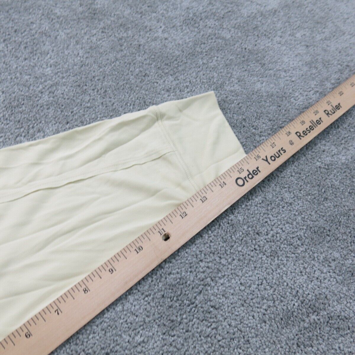 Fabletics Womens Hoodie Sweatshirt Long Sleeves Drawstring Light Yellow Size M