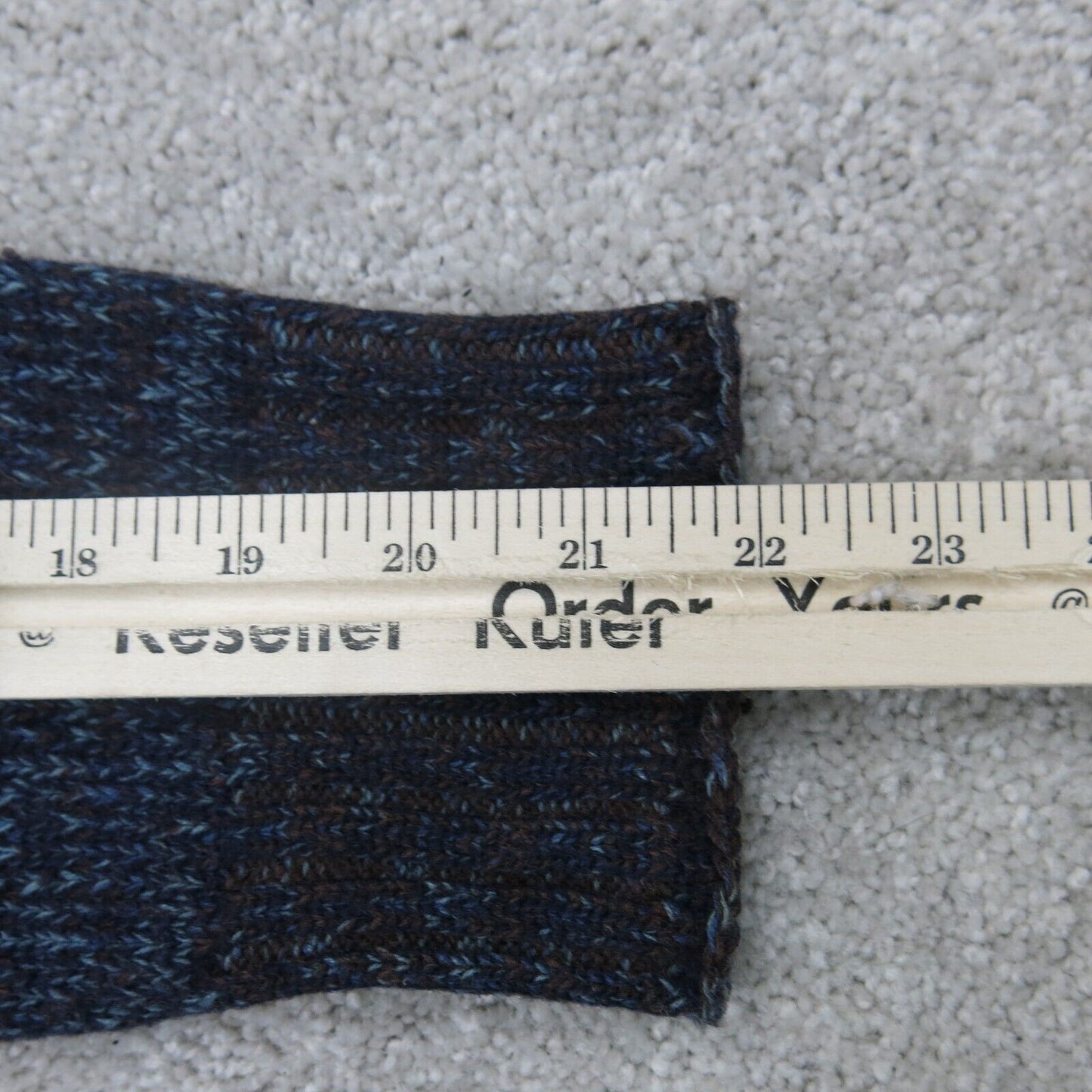 Zara Womens Pullover Sweater High Neck Long Sleeves Black Blue Size ?