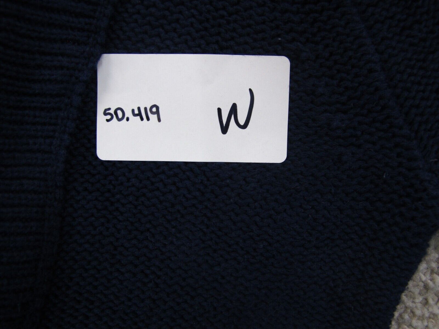 J. Crew Womens Cardigan Sweater Double Breasted Long Sleeves Navy Blue Size XS