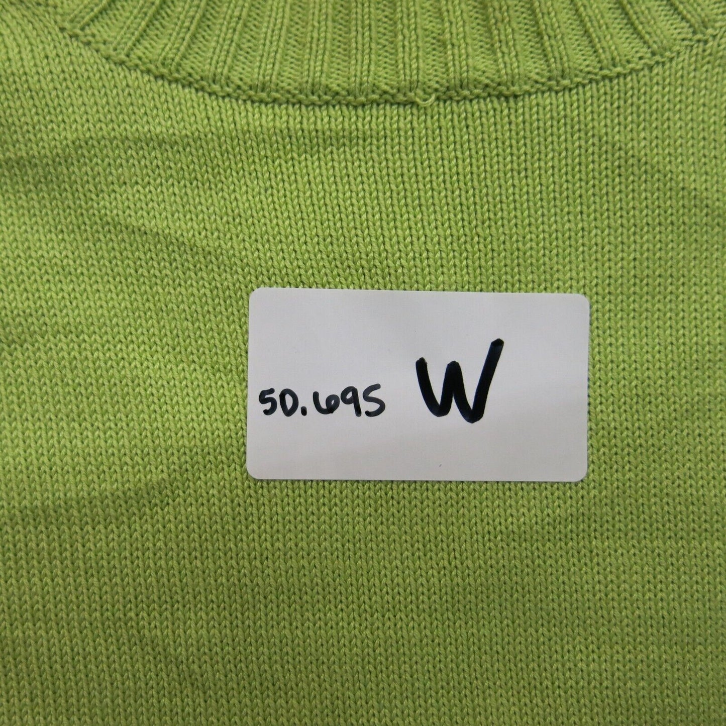 Express Women Pullover Sweater Knitted Long Sleeve Crew Neck Mustard Green Small