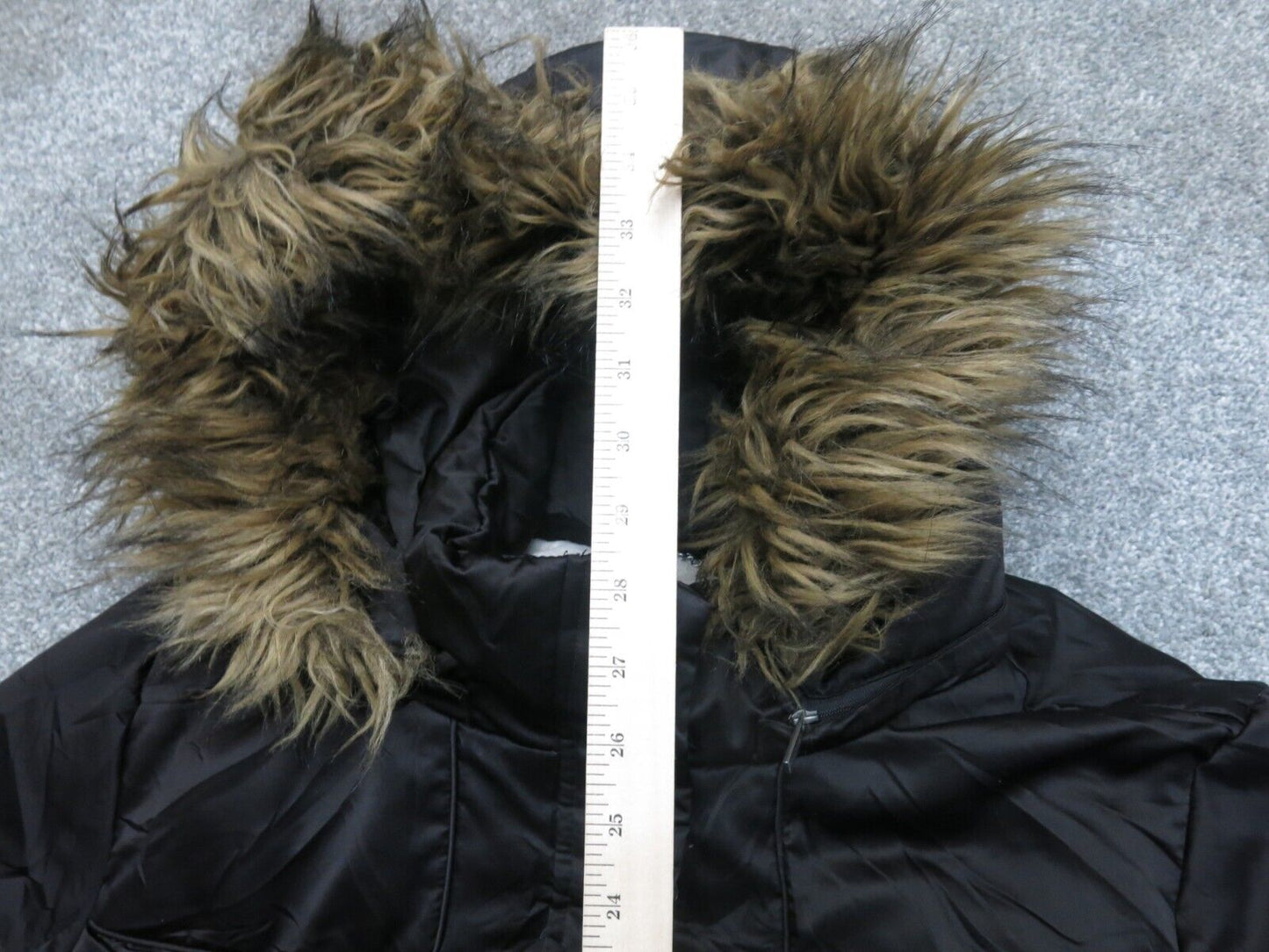 Calvin Klein Womens Hoodie Jacket Full Zip Up Zipper Pockets Solid Brown Size XL