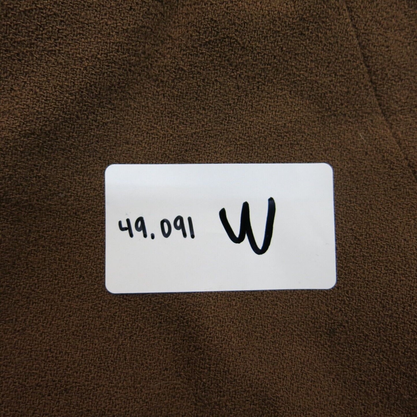 Tahari Womens Trench Coat Button Front Long Sleeve 100% Wool Brown Size 8