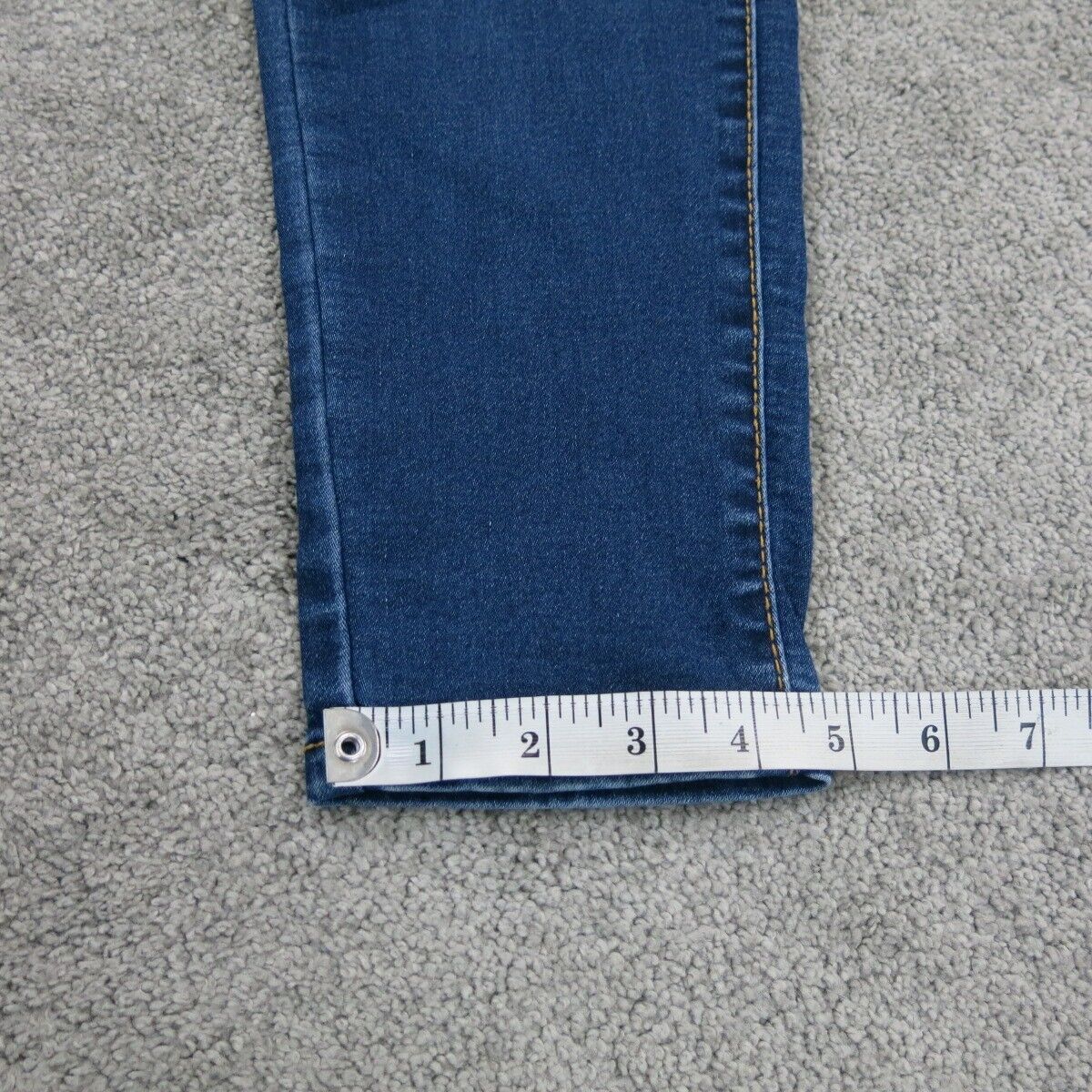 Mossimo Womens Denim Legging Skinny Leg Mid Rise Four Pockets Blue Size 10/30