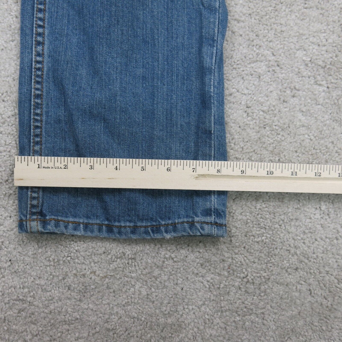 Levis 559 Mens Jeans Straight Leg Straight Denim Low Rise Pocket Blue SZ W32XL32