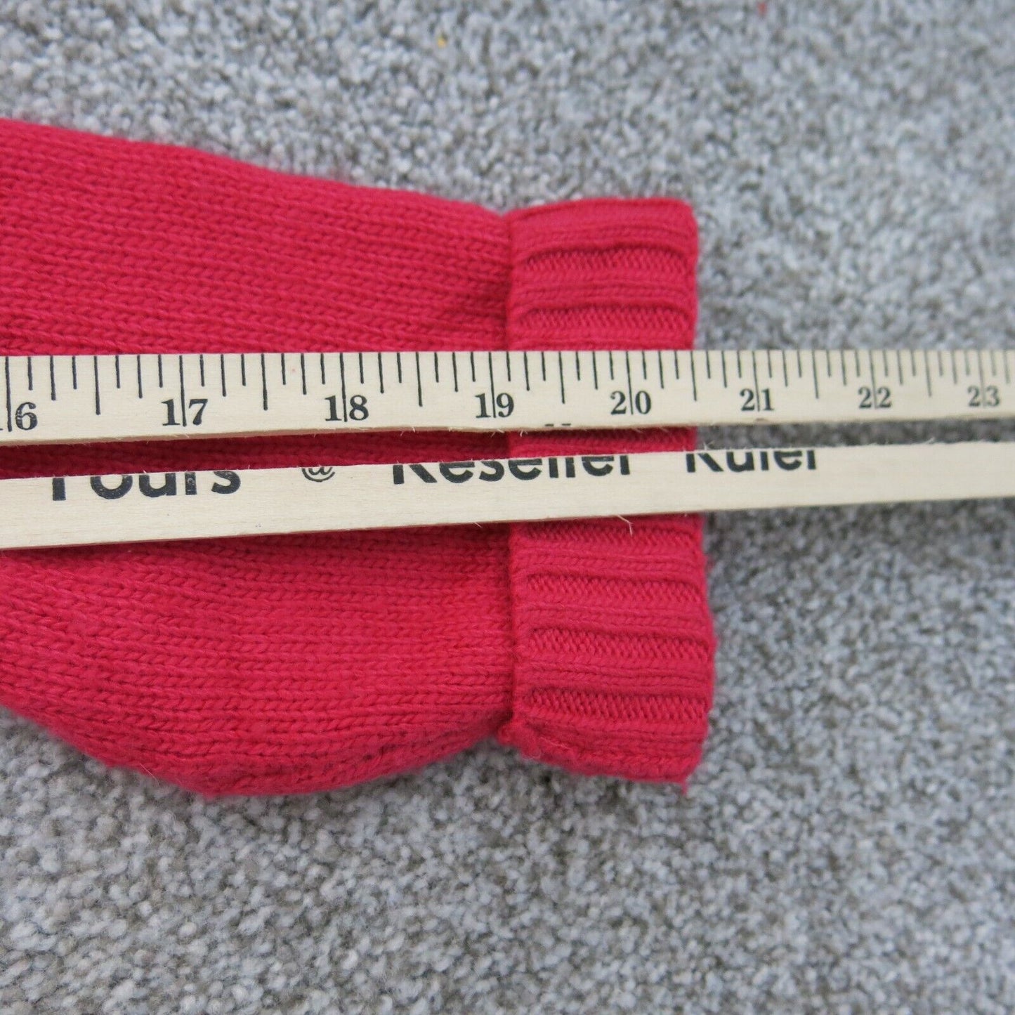 J. Crew Womens Pullover Sweater Crew Neck Long Sleeves Solid Light Red SZ Medium