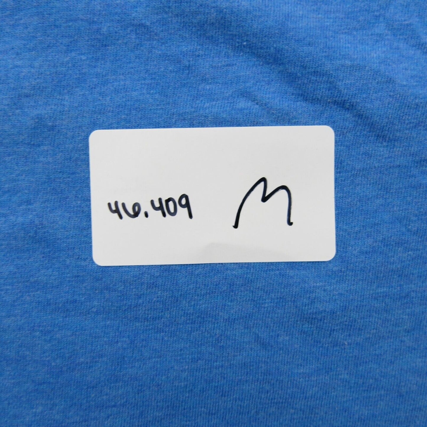 H&M Men T Shirt Short Sleeves Crew Neck Regular Fit Blue Size Small