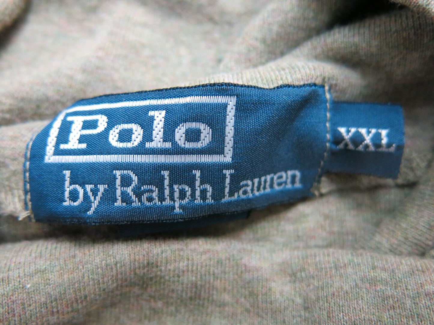Polo Ralph Lauren Men Pullover Sweater Mock Neck Long Sleeve Olive Green SZ XXL