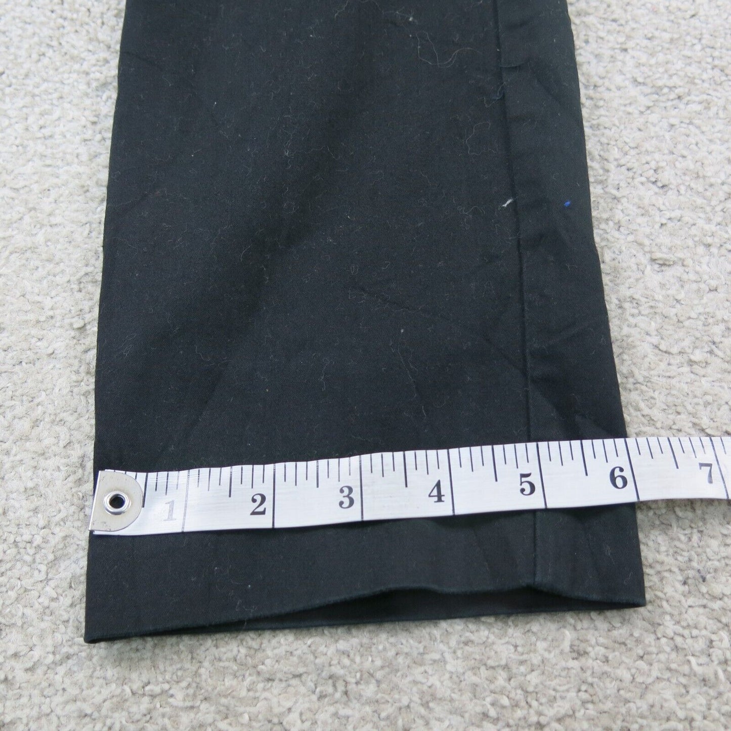 H&M Womens Pants Ankle Skinny Leg Mid Rise Flat Front Pull On Black Size 10