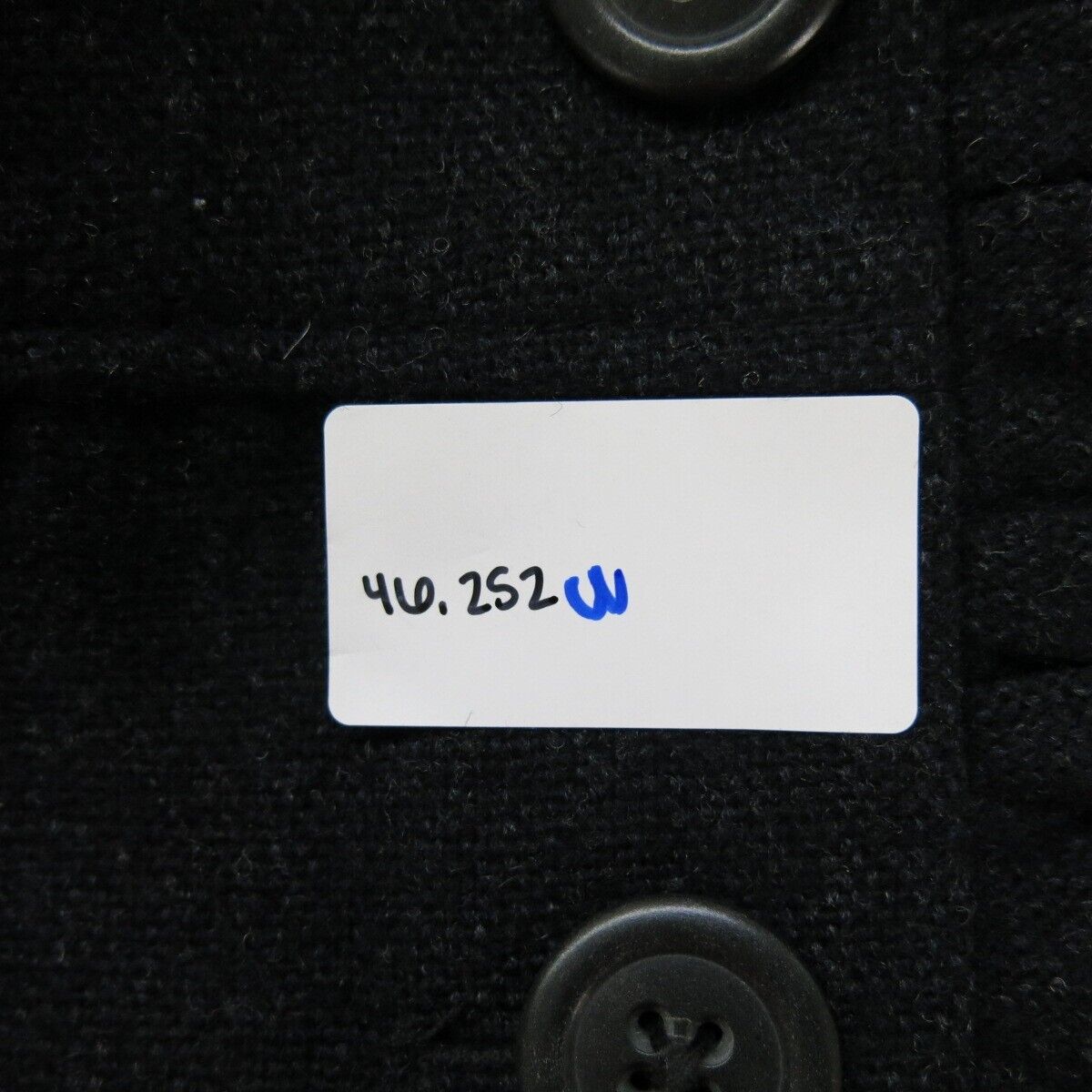 J .Crew Womens Shirt Jacket Single Breasted 100% Wool Long Sleeves Black Size 2