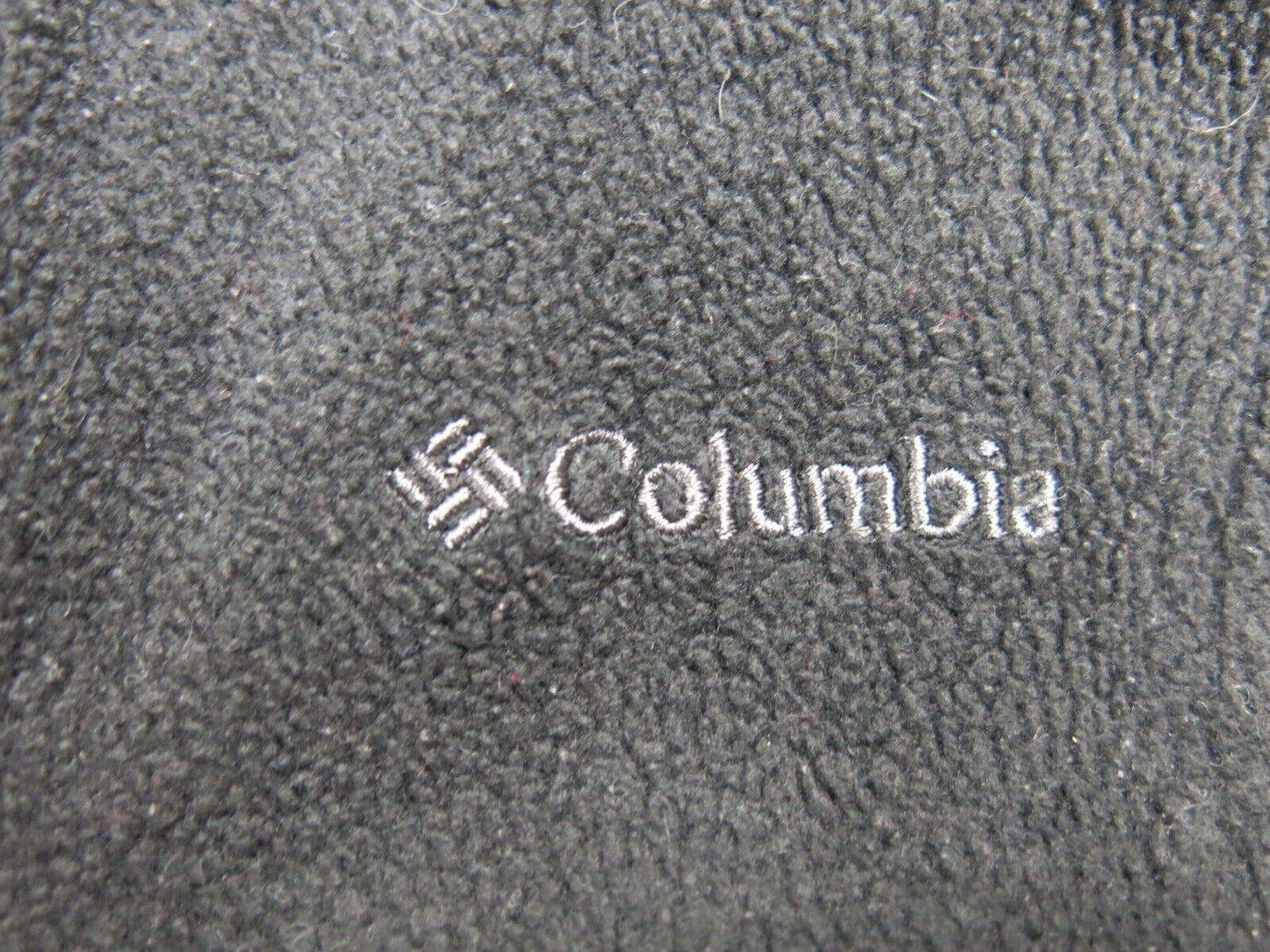 Columbia Sportswear Men Full Zip Up Jacket Mock Neck Long Sleeve Pockets Black M