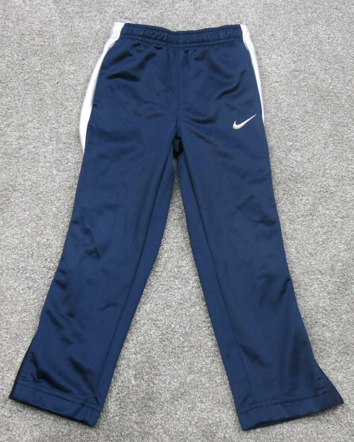 Nike Track Pants Kids Boys Size 3T Navy Blue Activewear Logo Sports Pants