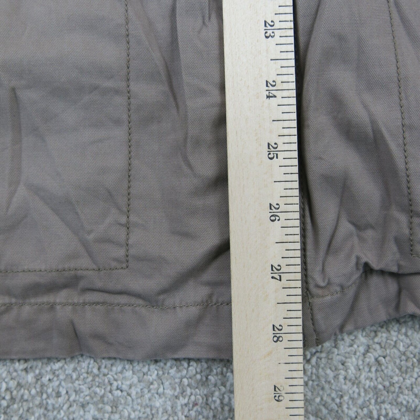 LOFT ANN Taylor Womens Full Zip Coat Jacket Long Sleeves Pockets Gray Size XL