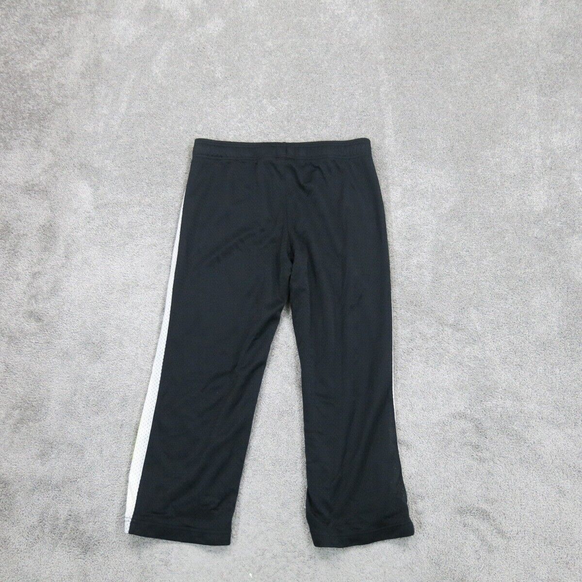 Nike Mens Pant Activewear Sweatpant Elastic Waist Mid Rise Black Size Medium