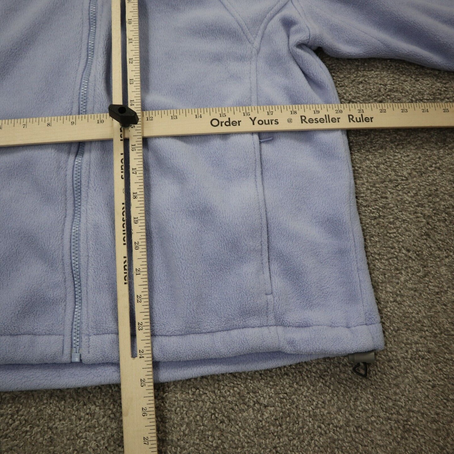 Columbia Womens Windbreaker Jackets Full Zip Up Mock Neck Blue Size Large