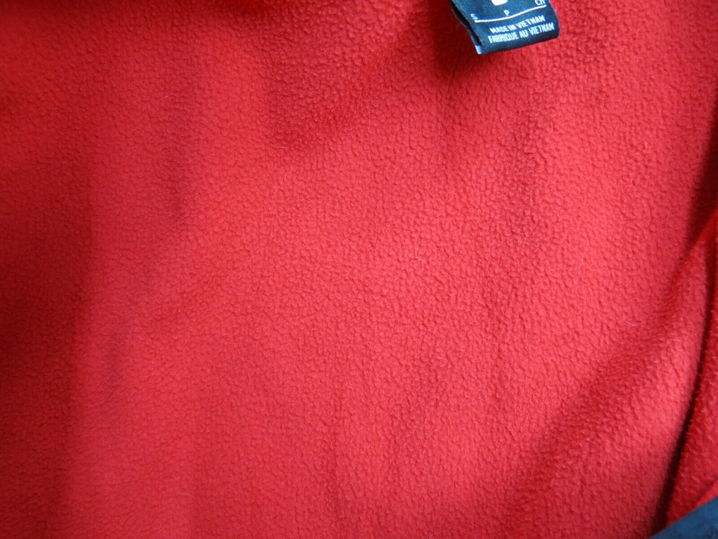 Nike Dri Fit Mens Sweatshirt 1/4 Pullover  Long Sleeve Mock Neck Red Size Small