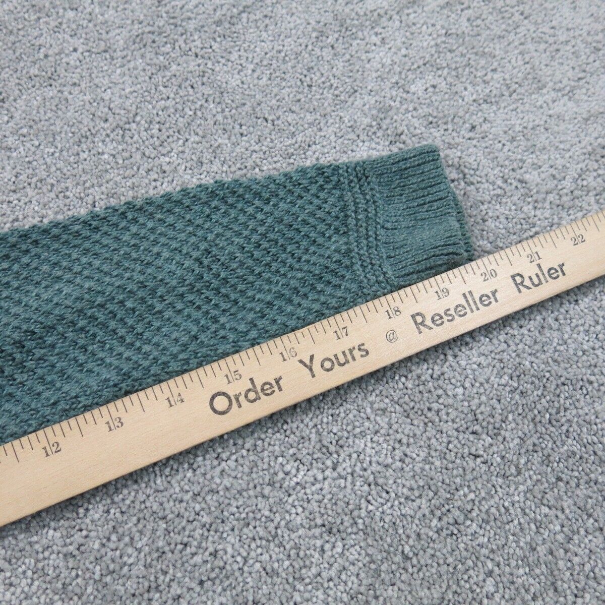 Old Navy Womens Pullover Sweater Knitted Crew Neck Long Sleeves Slate Green SZ L