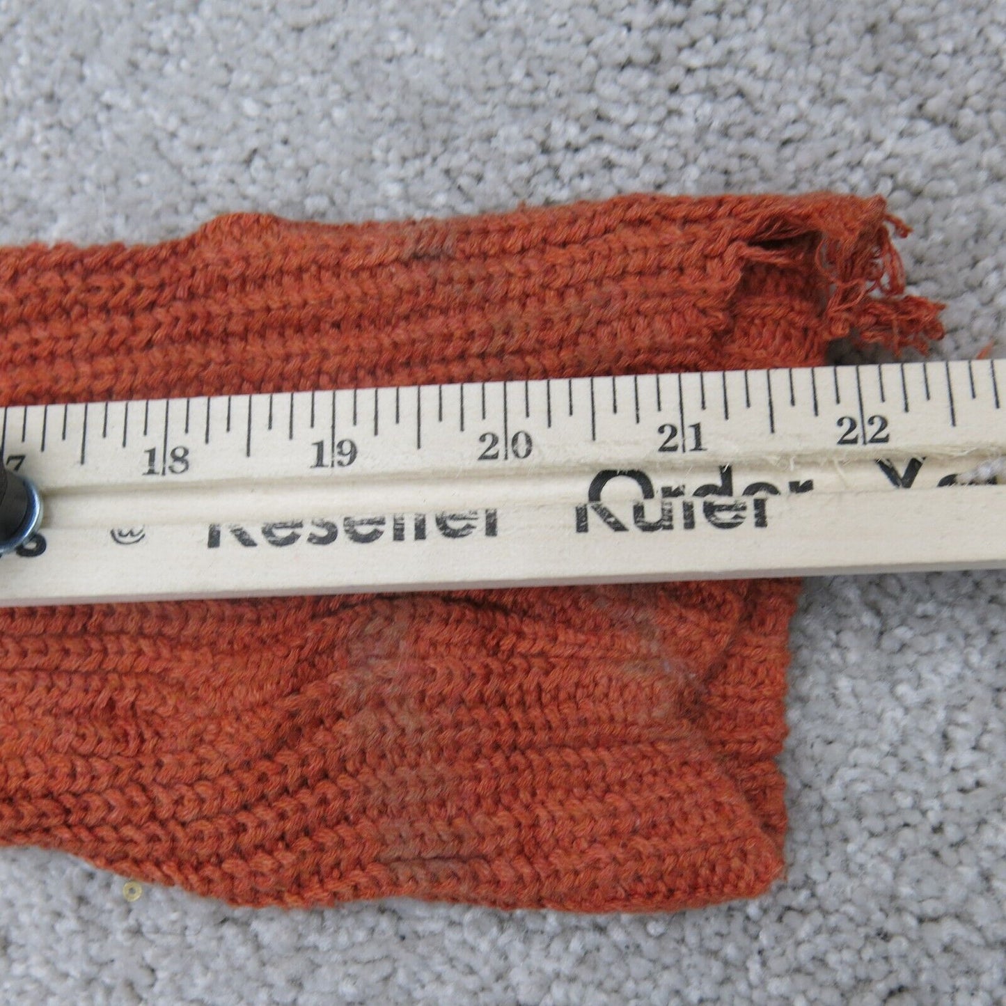 J. Crew Mercantile Womens Pullover Sweater V Neck Long Sleeves Orange Size XS