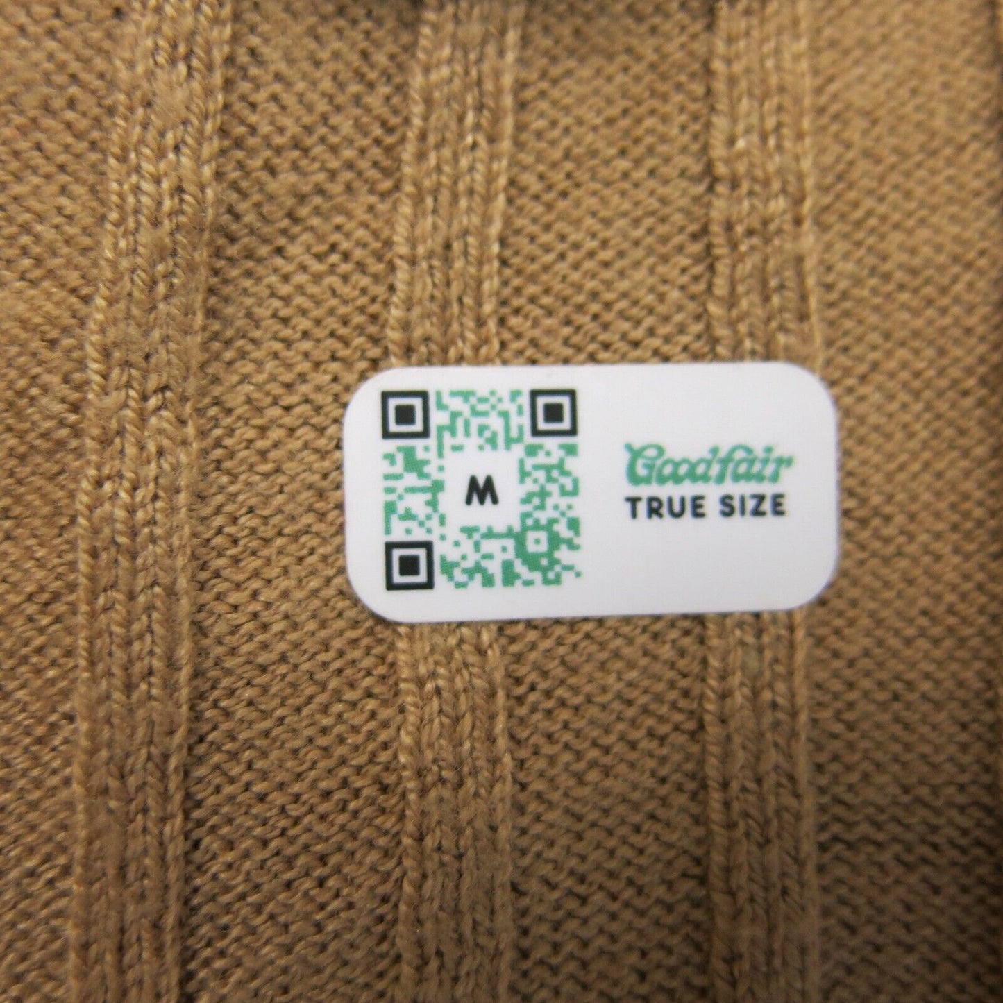 Banana Republic Women Hooded Sweater Full Zip Up Long Sleeve Tan Khaki SZ Medium