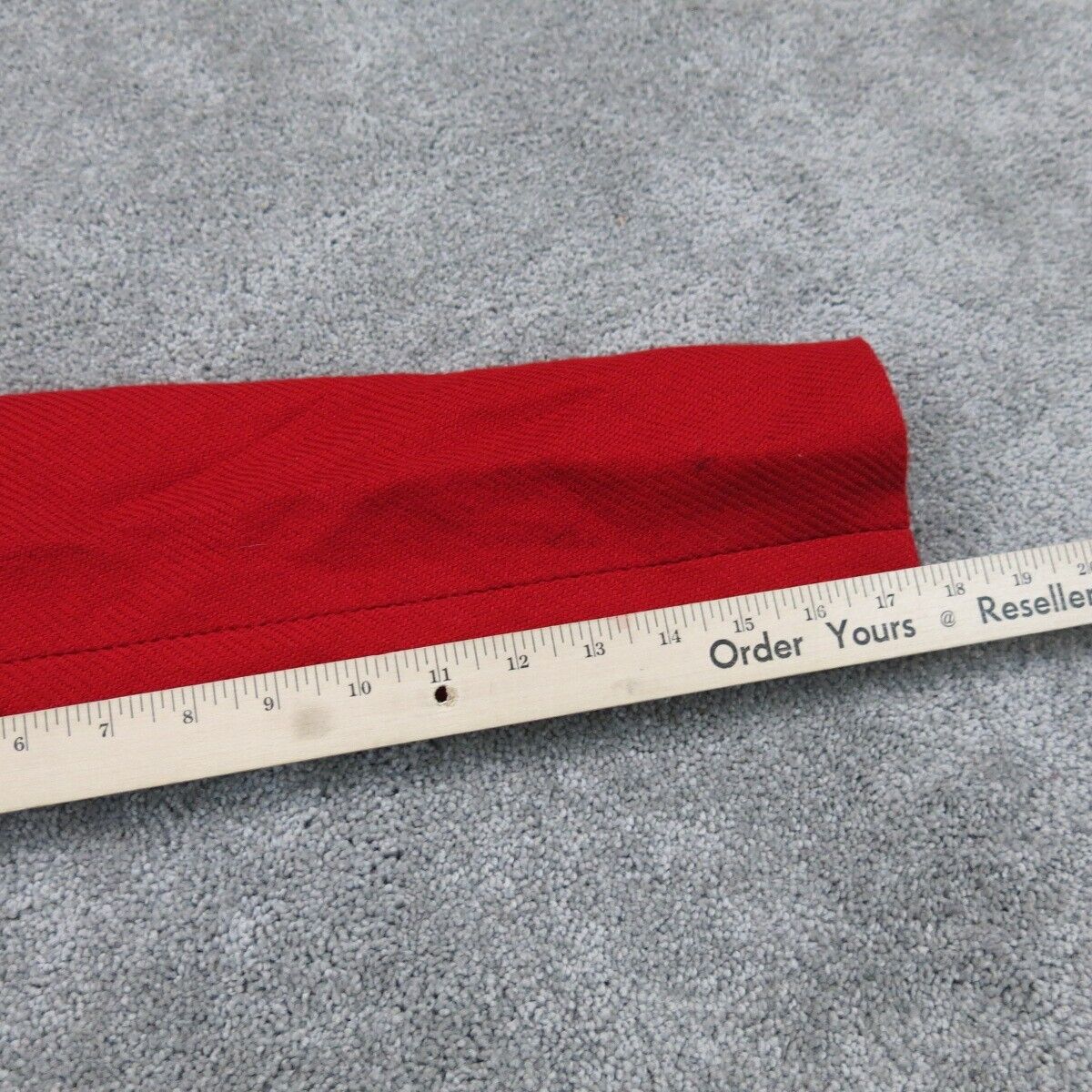Talbots Womens Pea Coat Jacket Long Sleeves Pockets Solid Red Size 4