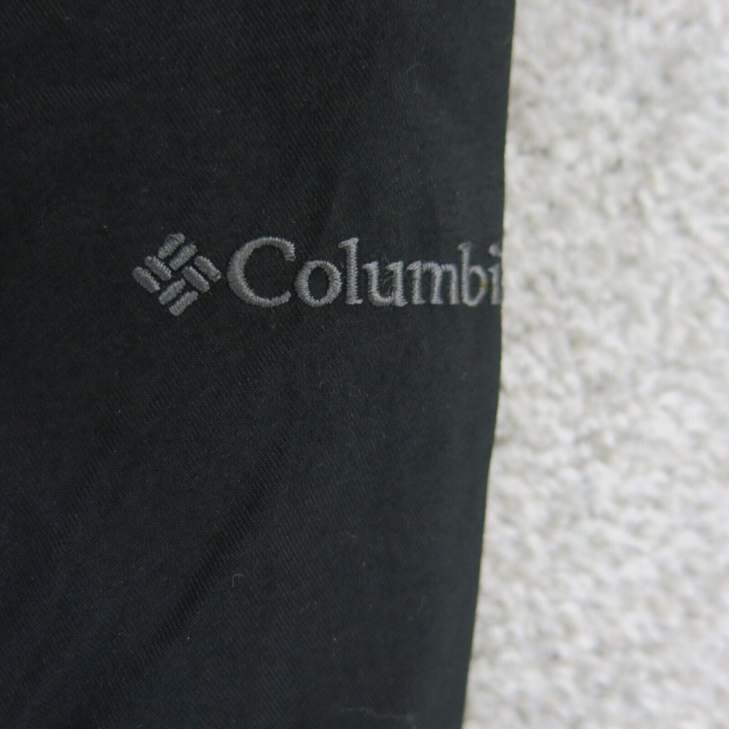 Columbia Sportswear Womens Windbreaker Jackets Full Zip Long Sleeve Black Size L