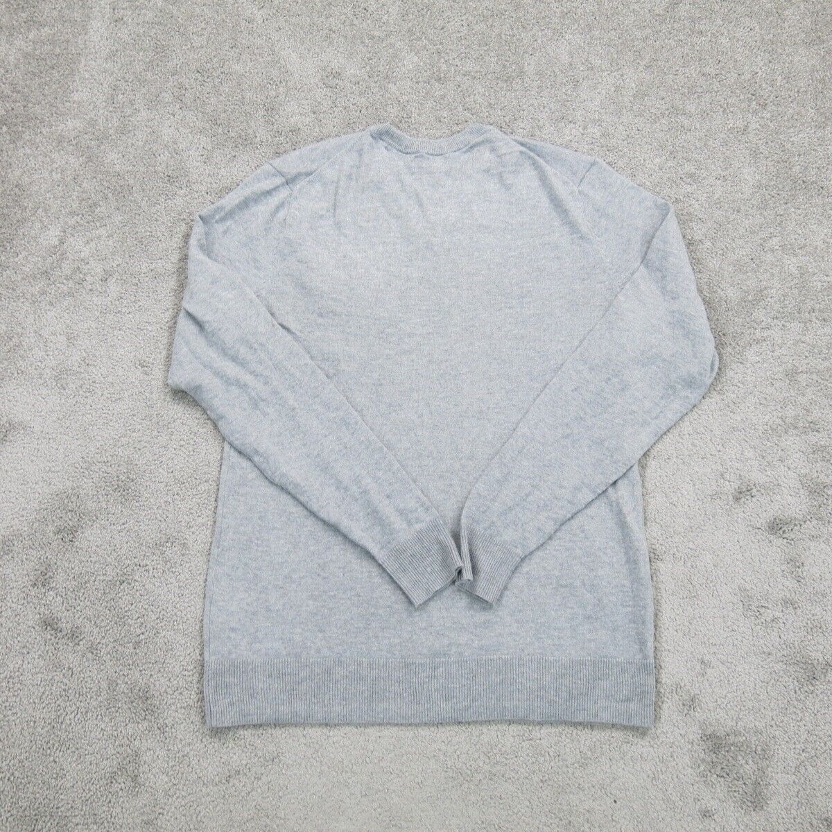 Old Navy Women Sweater Pullover Knitted Long Sleeves V Neck Gray Size Small