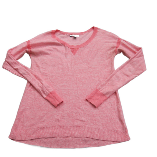 American Eagle Womens Knitted Sweater Long Sleeves Light Pink Size X Small