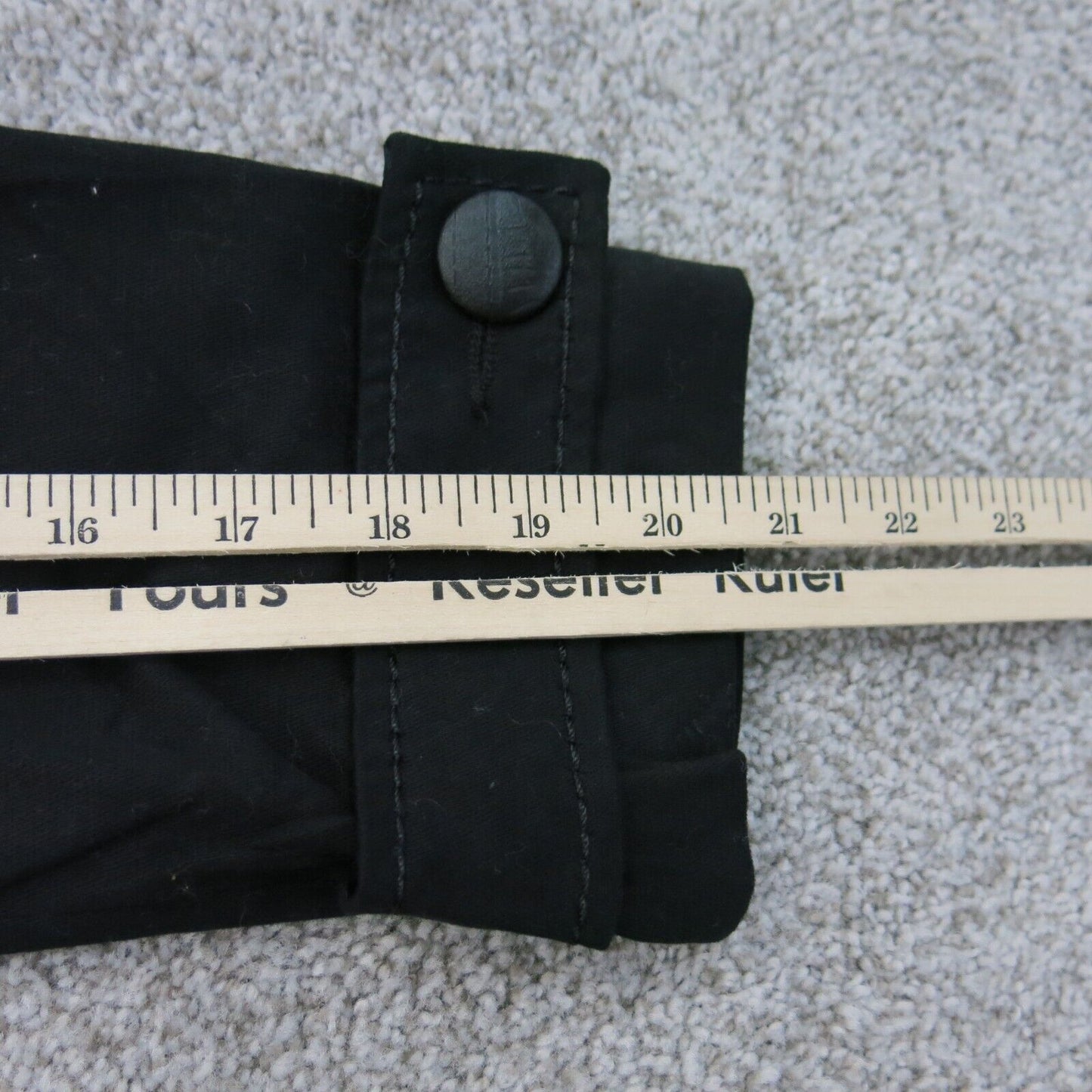Divided By H&M Womens Pea Coat Double Breasted Pockets Solid Black Size 10