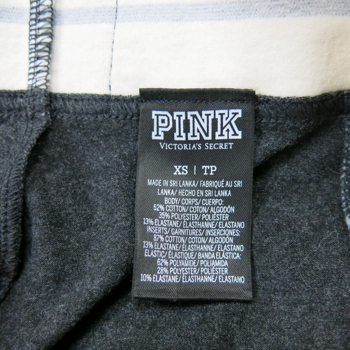 Pink Victoria Secret Womens Yoga Legging Skinny Leg Low Rise Black Green Size XS