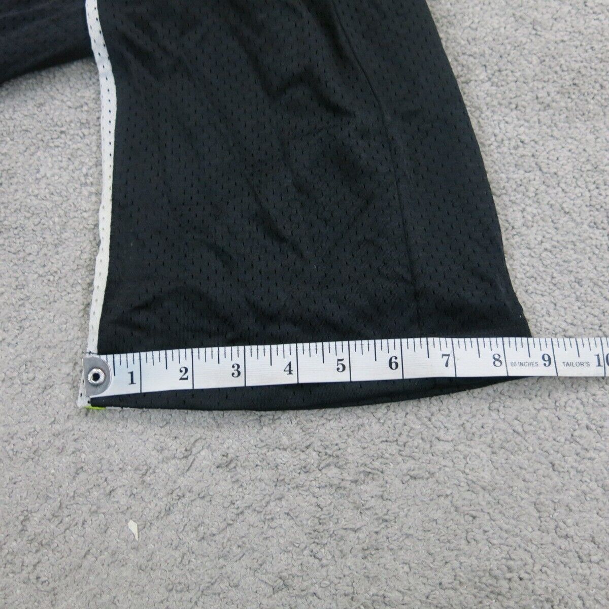 Nike Mens Pant Activewear Sweatpant Elastic Waist Mid Rise Black Size Medium