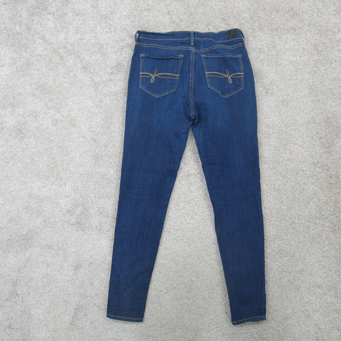 Denizen From Levis Womens Jeans High Rise Jegging Mid Rise Pockets Blue Size W30