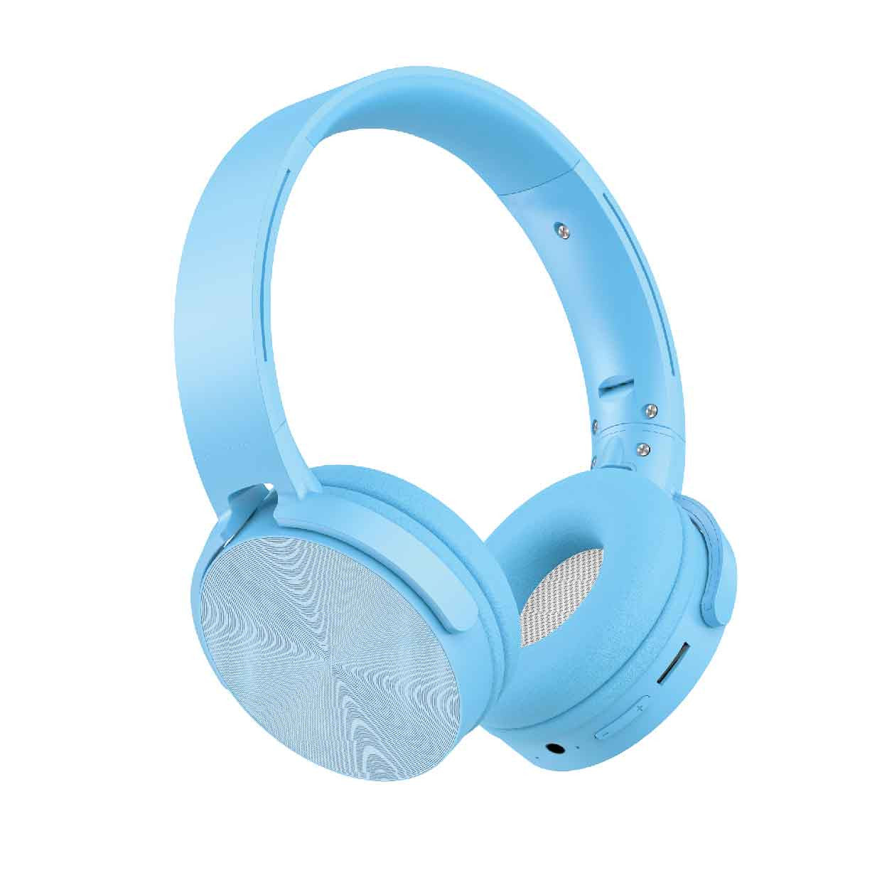 Laser Wireless Foldable Headphones (Blue)