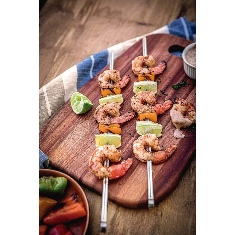 Tramontina 6-Piece Skewer BBQ Set - 30cm