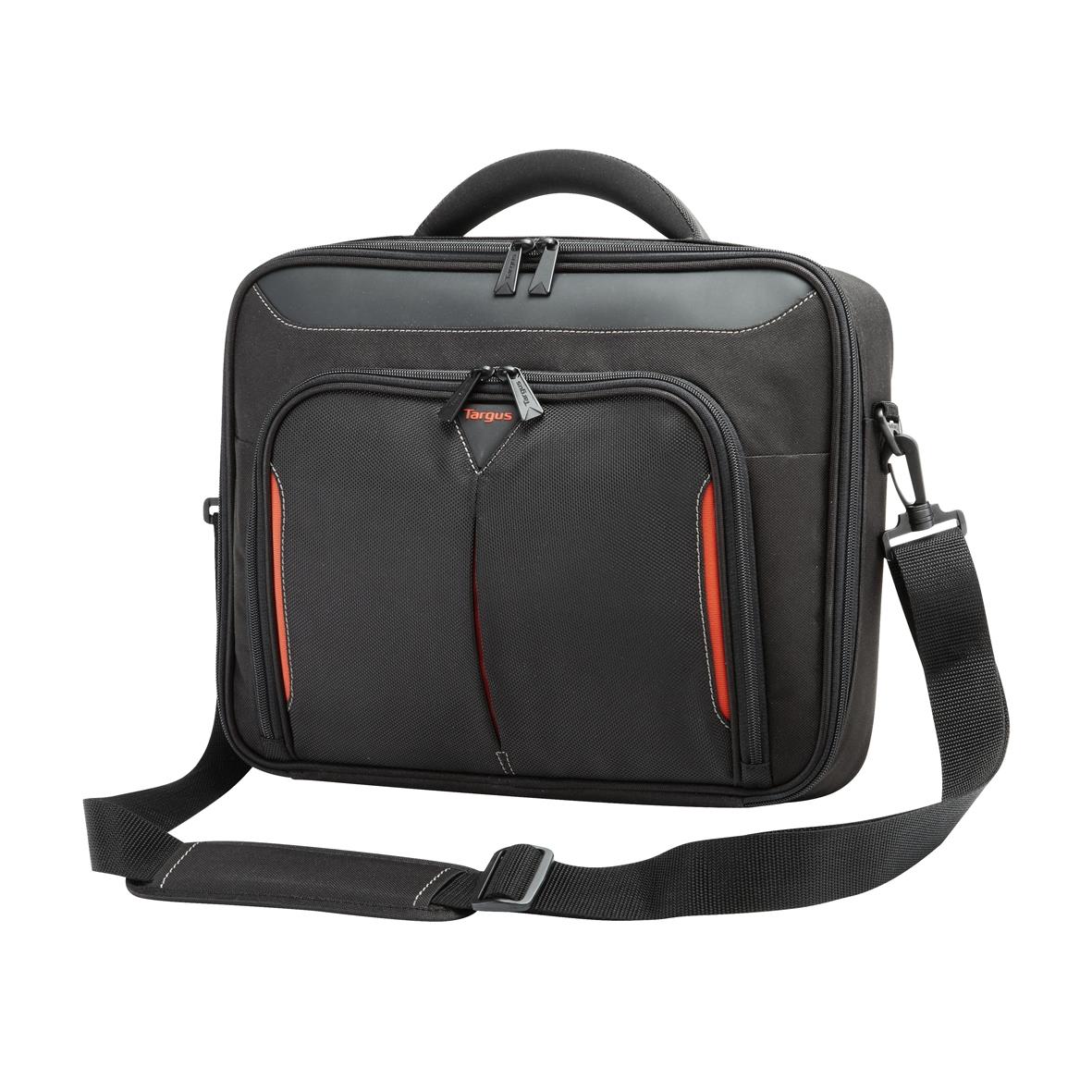 Targus Classic+ Clamshell 17-18.2" Laptop Shoulder Bag (Black)