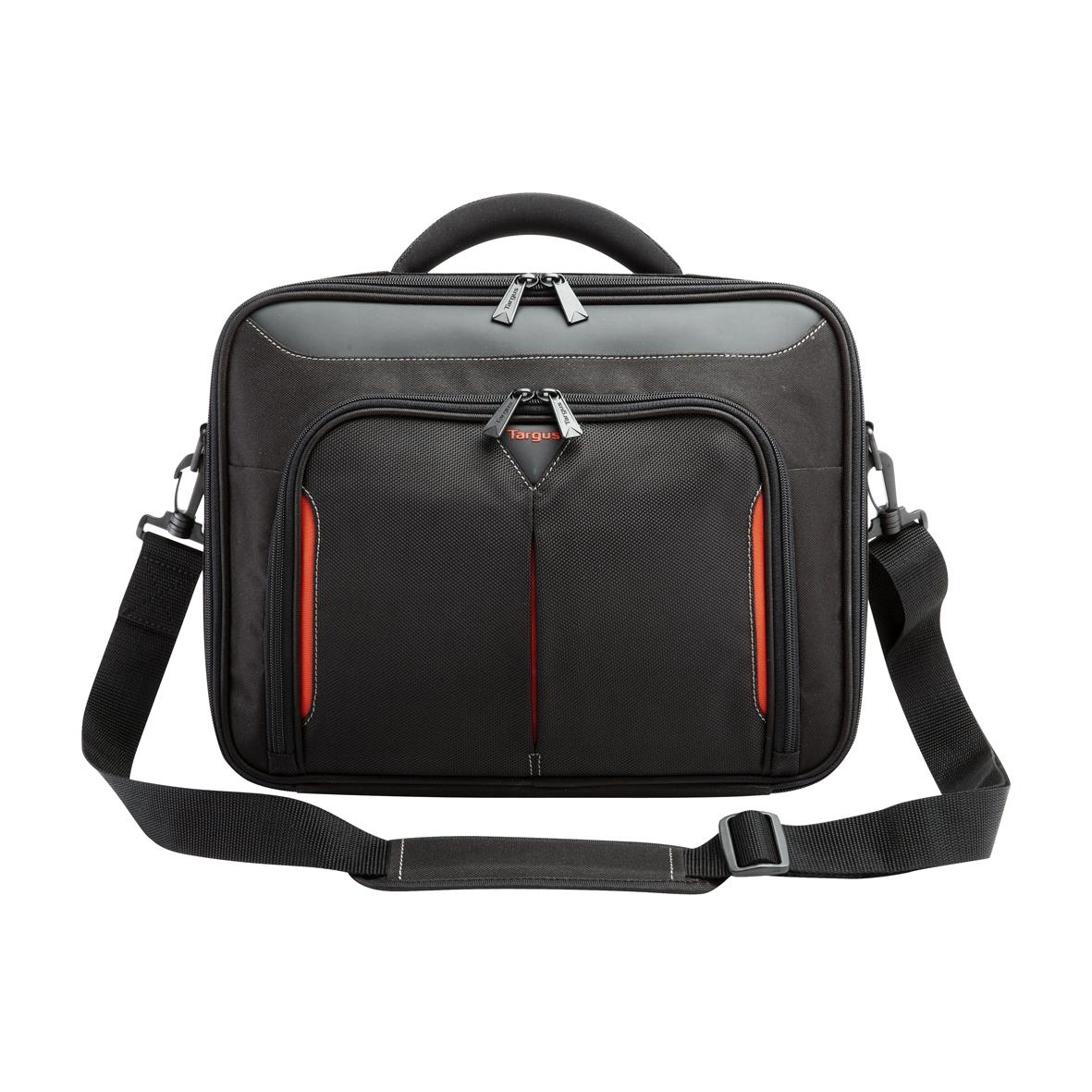 Targus Classic+ Clamshell 17-18.2" Laptop Shoulder Bag (Black)