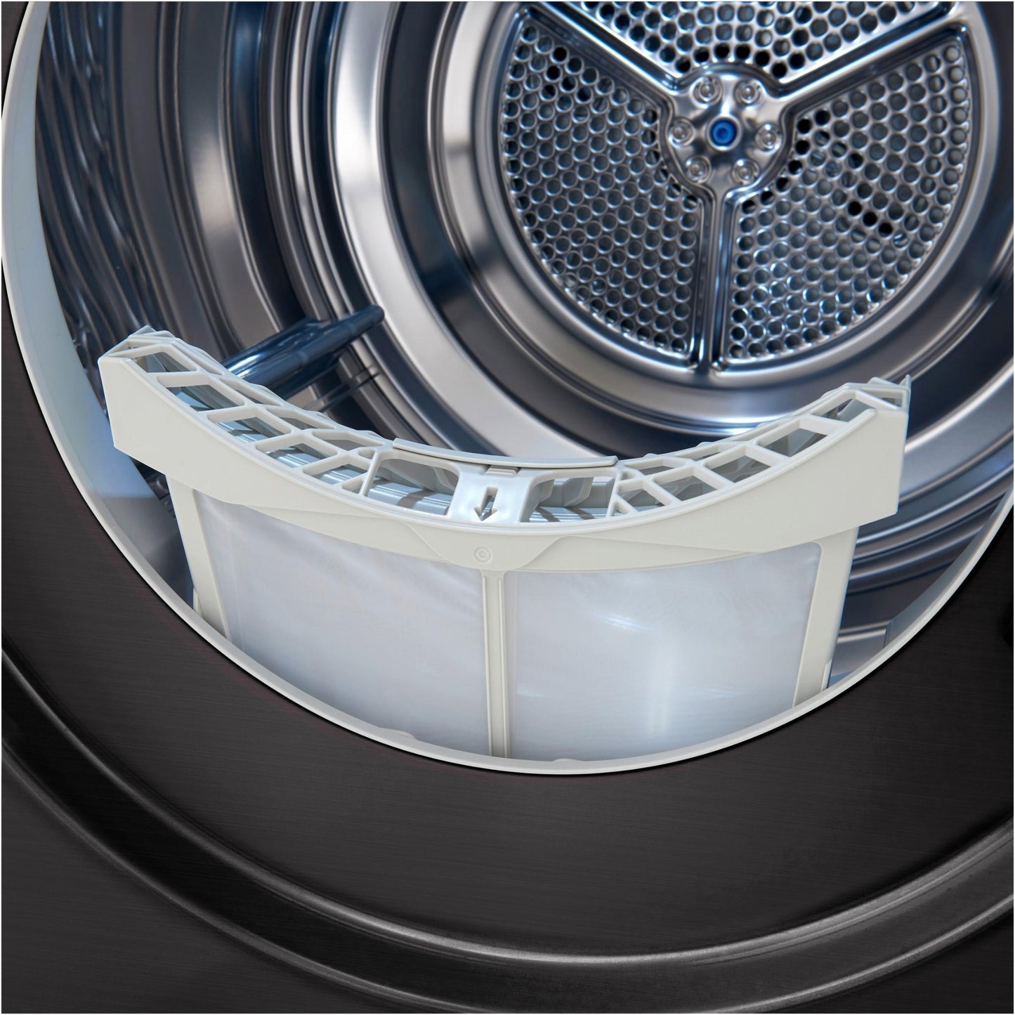 LG DVH9-08B Series 9 8kg Heat Pump Dryer with Inverter Control (Black Steel)