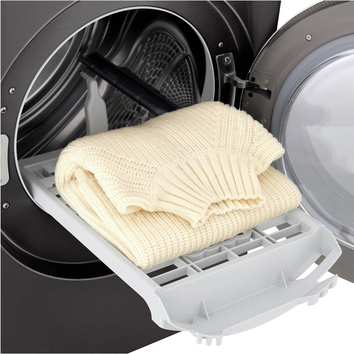 LG DVH9-08B Series 9 8kg Heat Pump Dryer with Inverter Control (Black Steel)