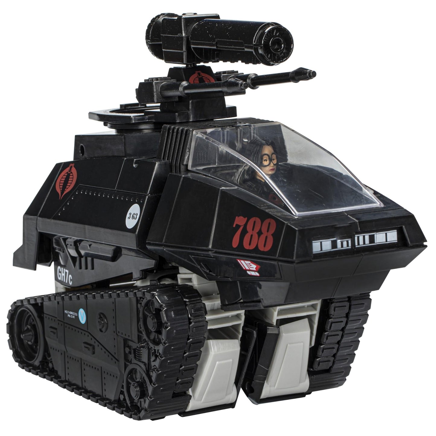 Transformers - Collaborative: G.I. Joe Mash-Up - Megatron H.I.S.S. Tank & Baroness Figure