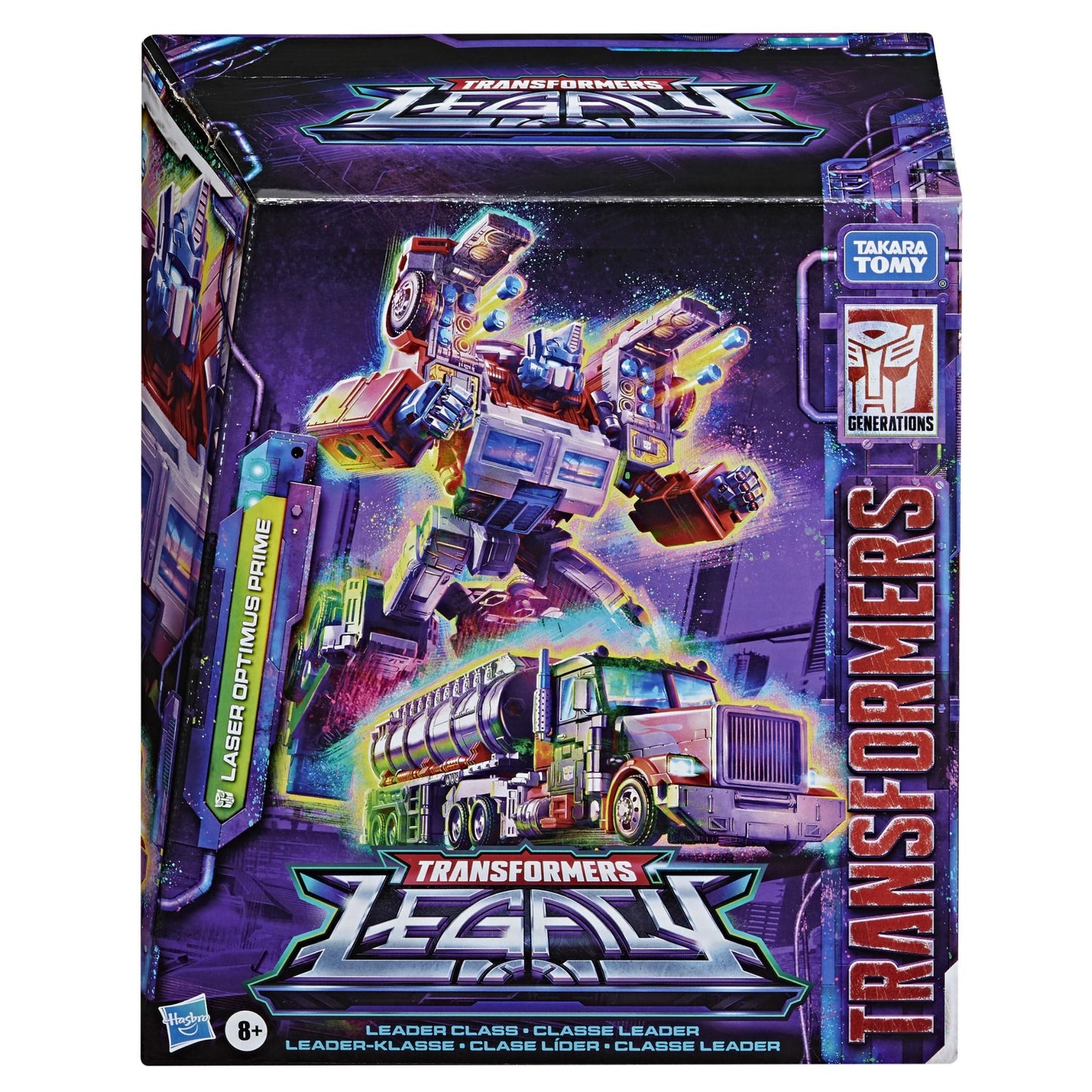 Transformers - Generations Legacy: Leader G2 Universe Laser Optimus Prime Figure
