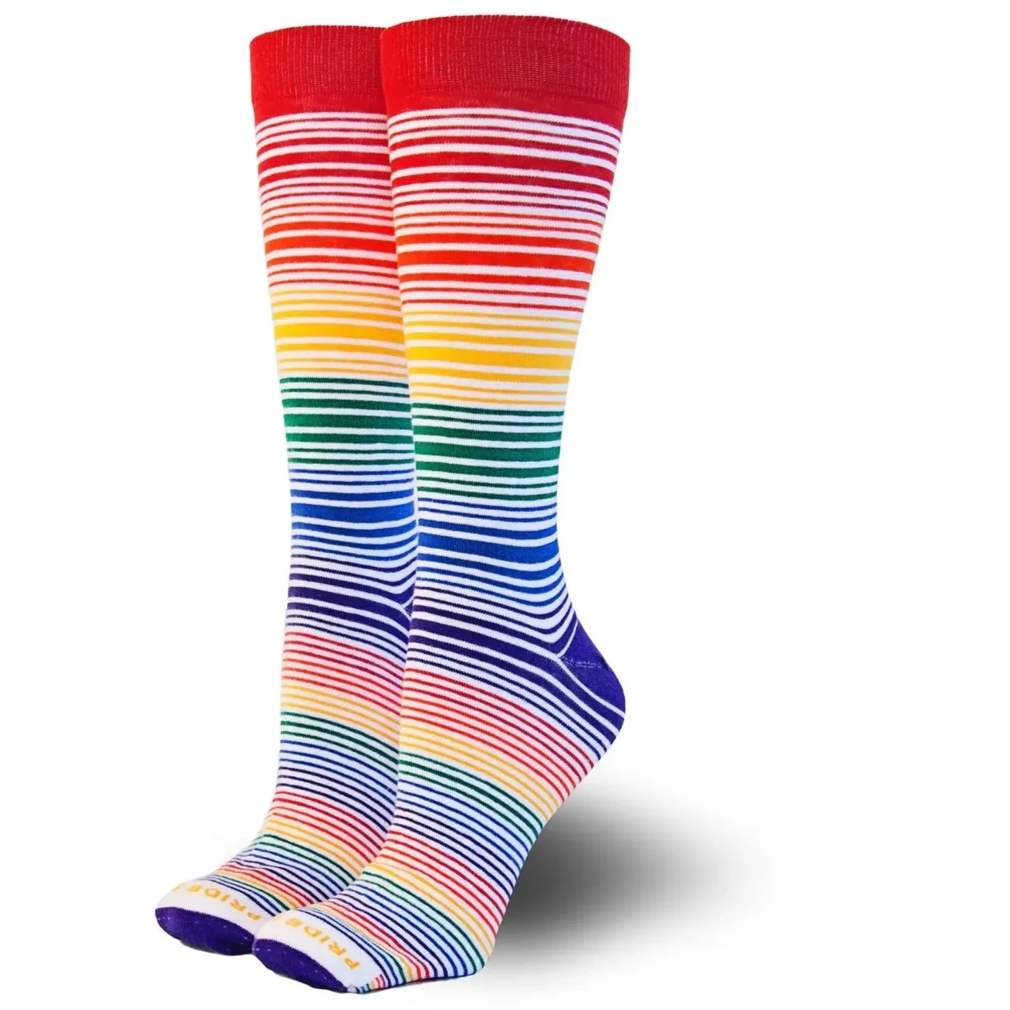 Full Rainbow Knee Socks