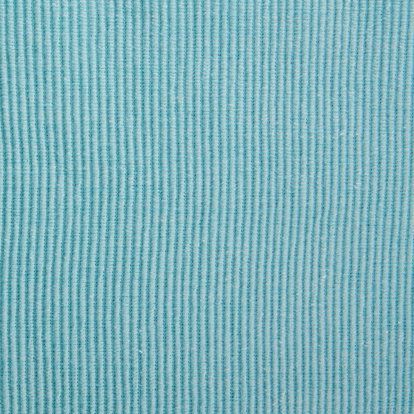 Aqua/White 2-Tone Ribbed Table Runner 13X108