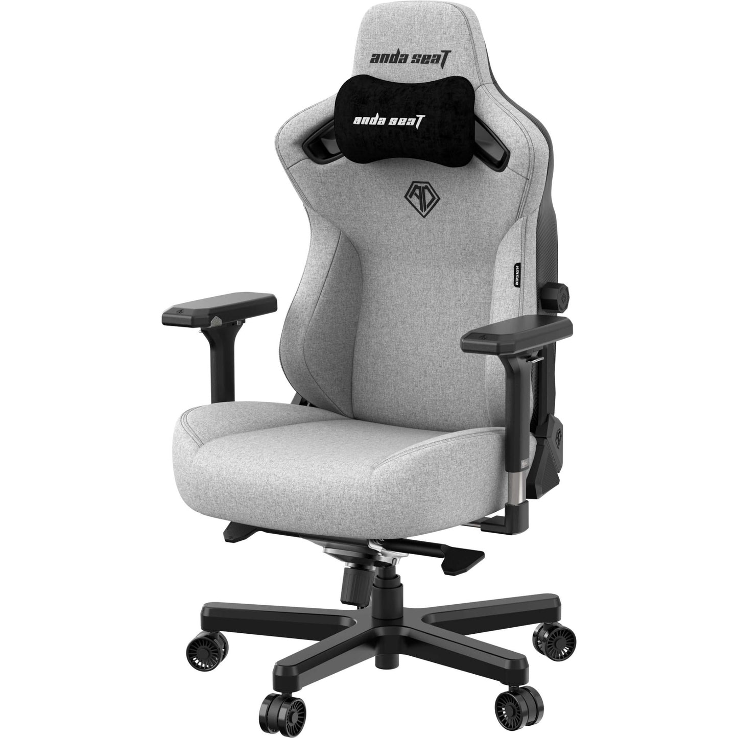 Anda Seat Kaiser 3 Series Premium Gaming Chair Grey Fabric (Large)